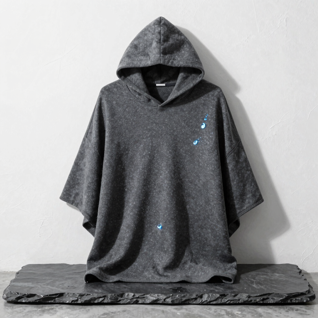 Vapor Hooded Poncho