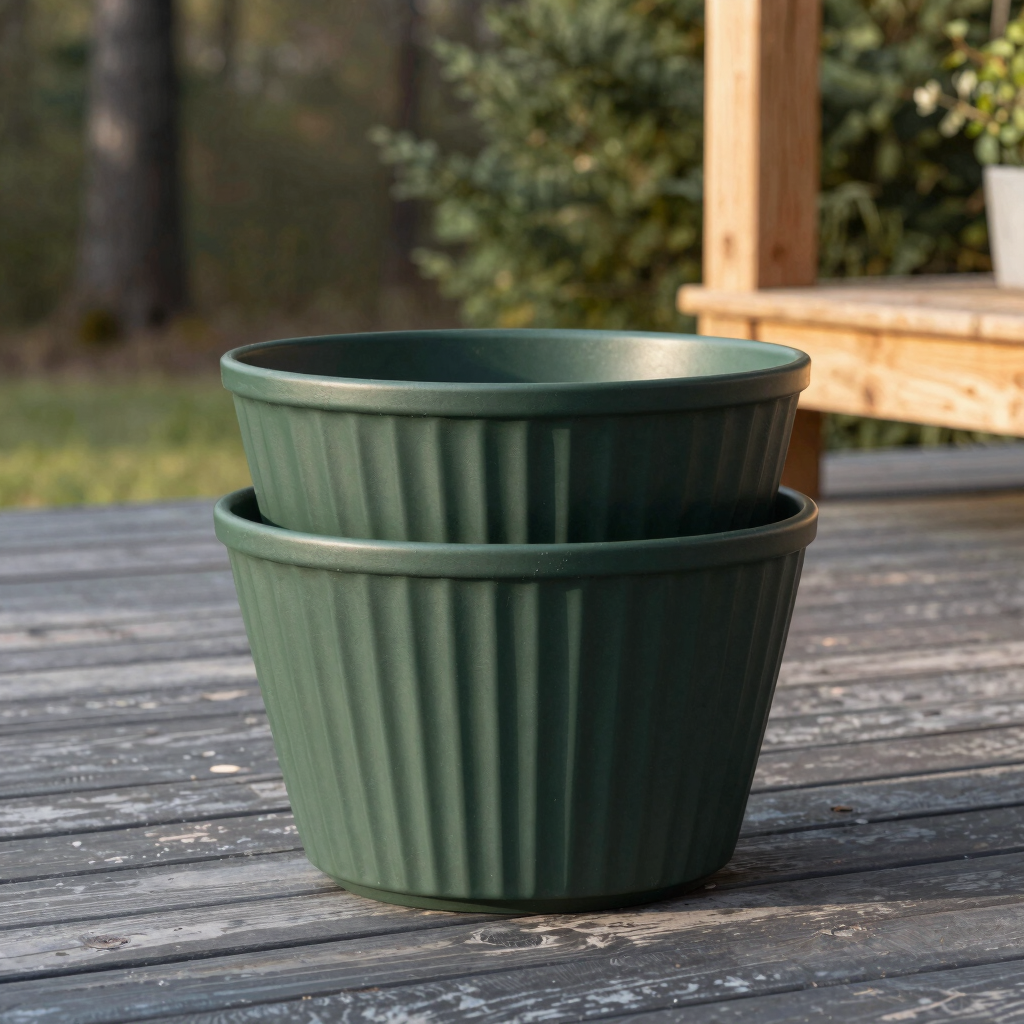 Sentinel Heavy-Duty Stackable Planters