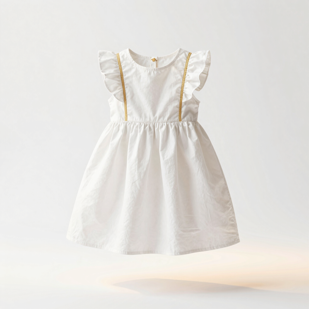 Robe Fillette Soleil d'Or