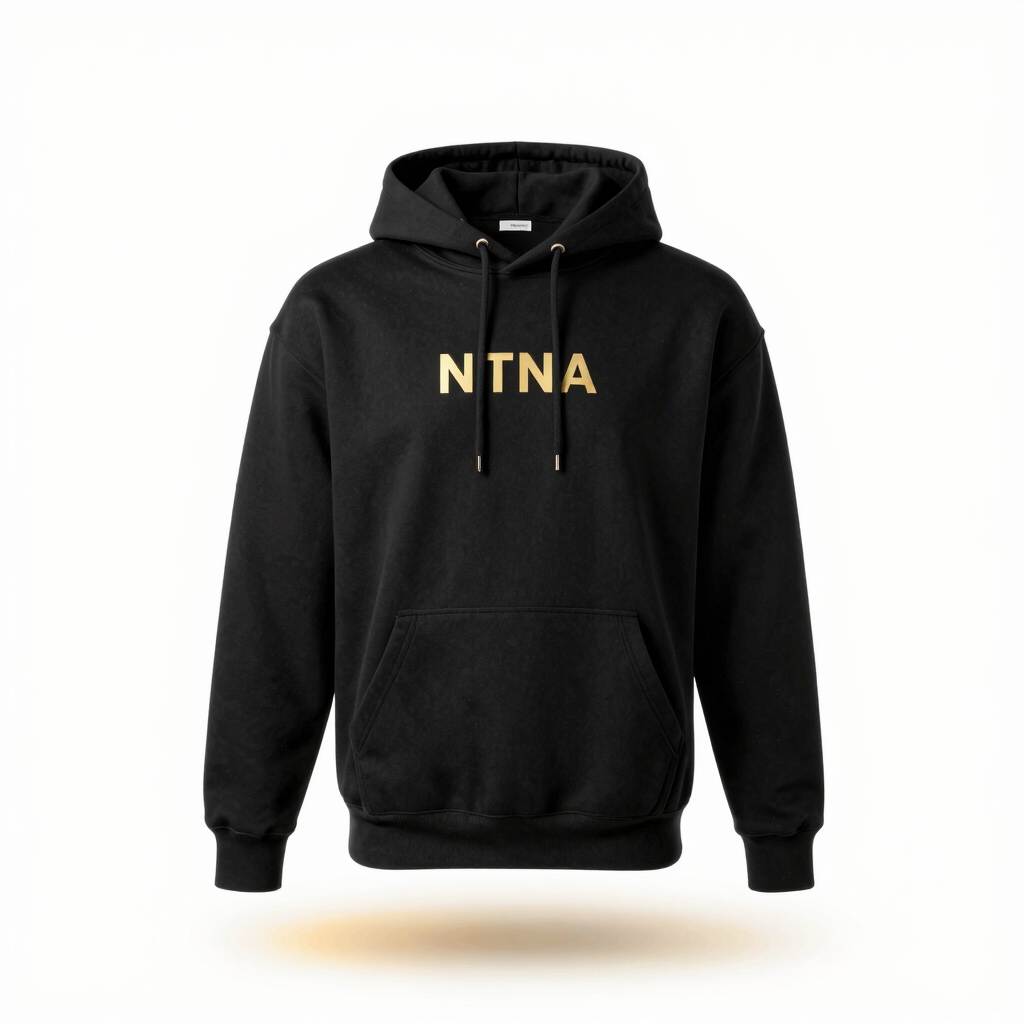 Hoodie Graphic Jumeaux Noir