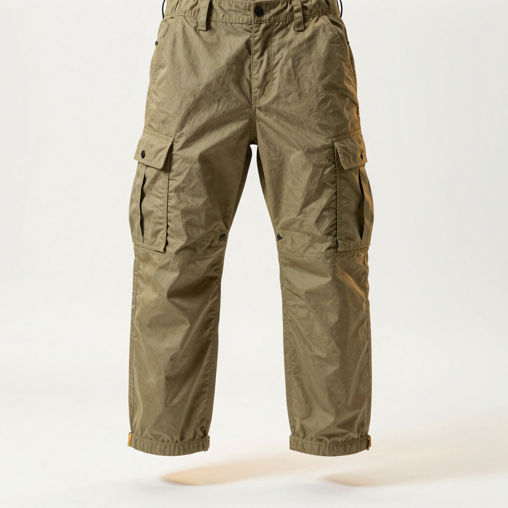 Pantalon Cargo Éléphant Kaki