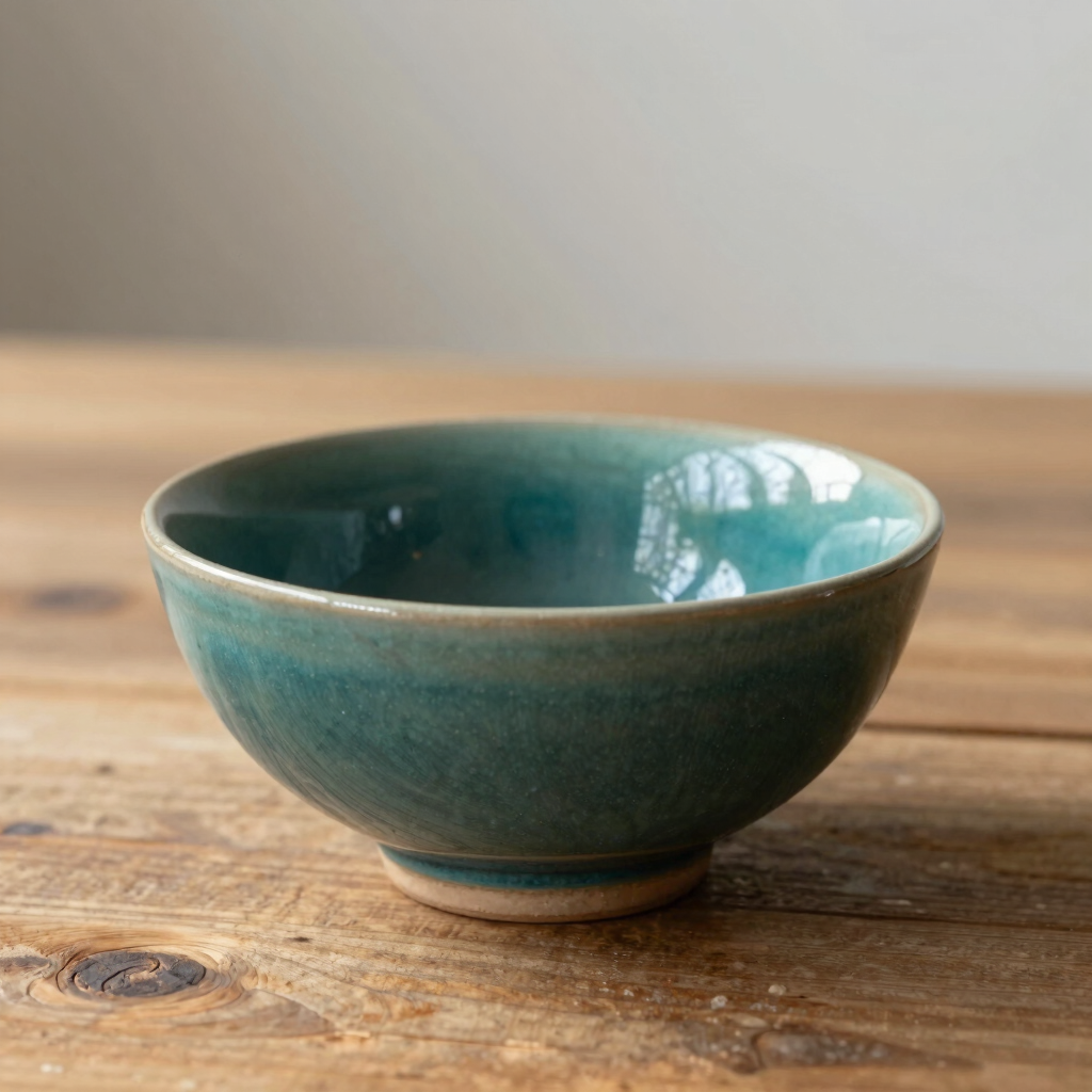 Deep Teal Everyday Bowl