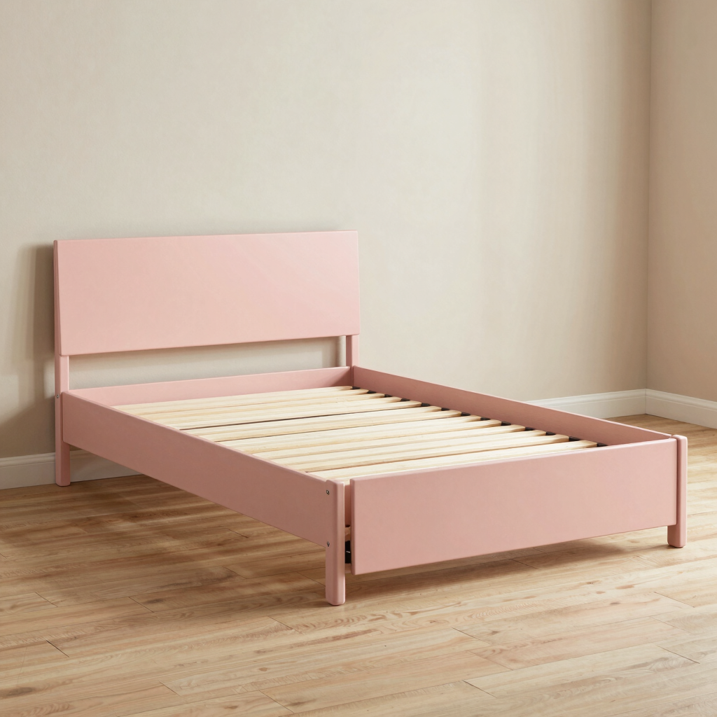 Alva Blush Storage Bed