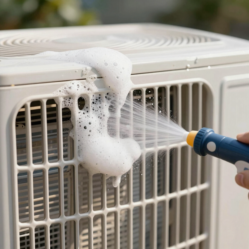 Condenser Coil Deep Clean