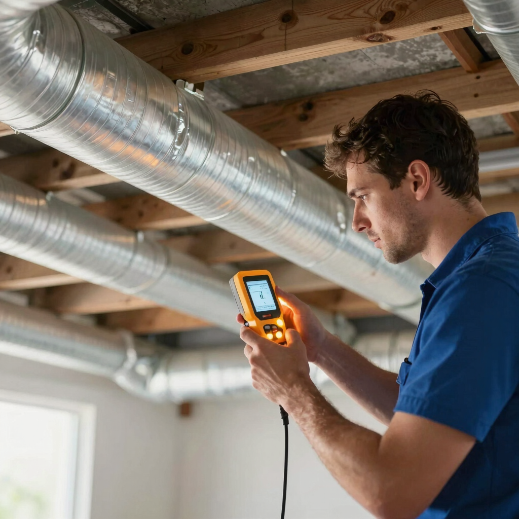 Ductwork Airflow Inspection