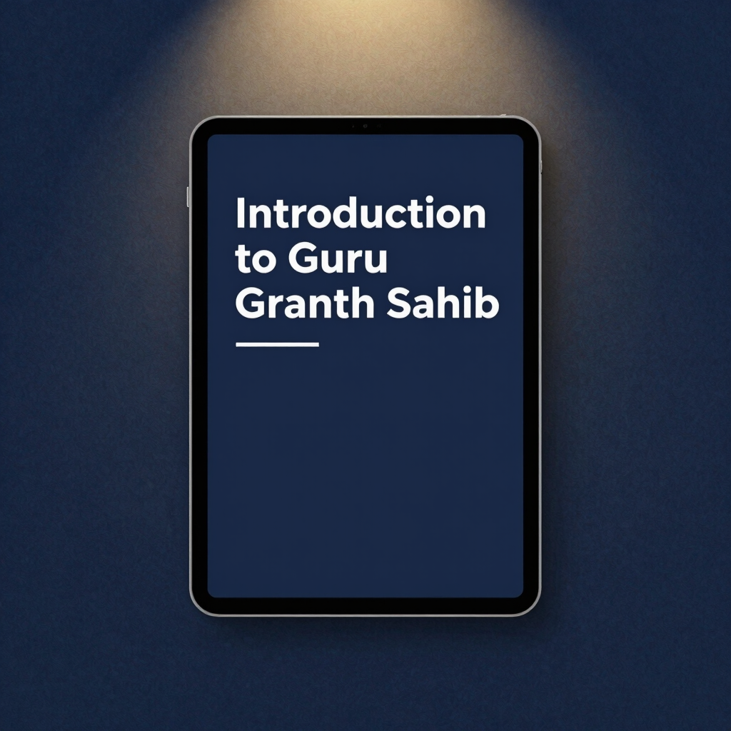 Introduction to Guru Granth Sahib
