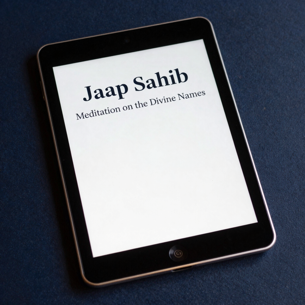 Jaap Sahib: Meditation on the Divine Names