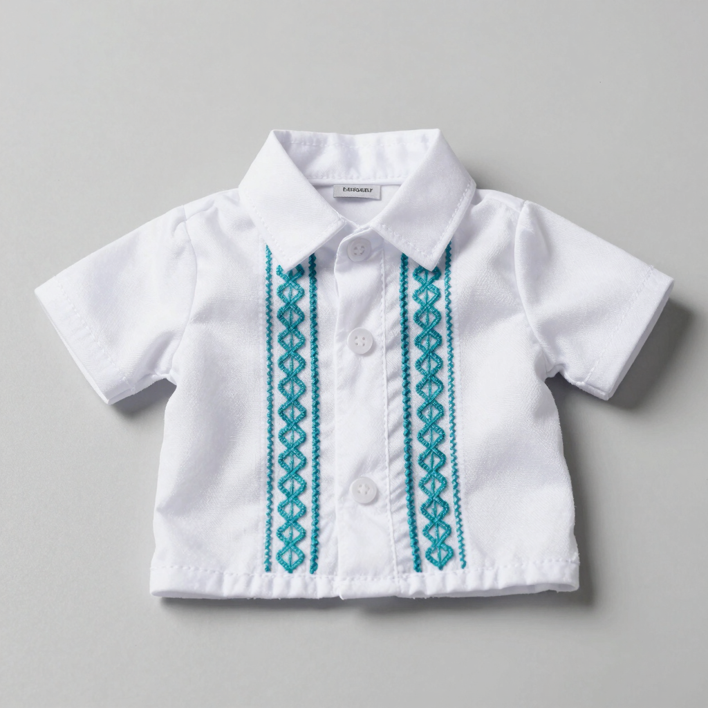 Guayabera Huellitas de Amor