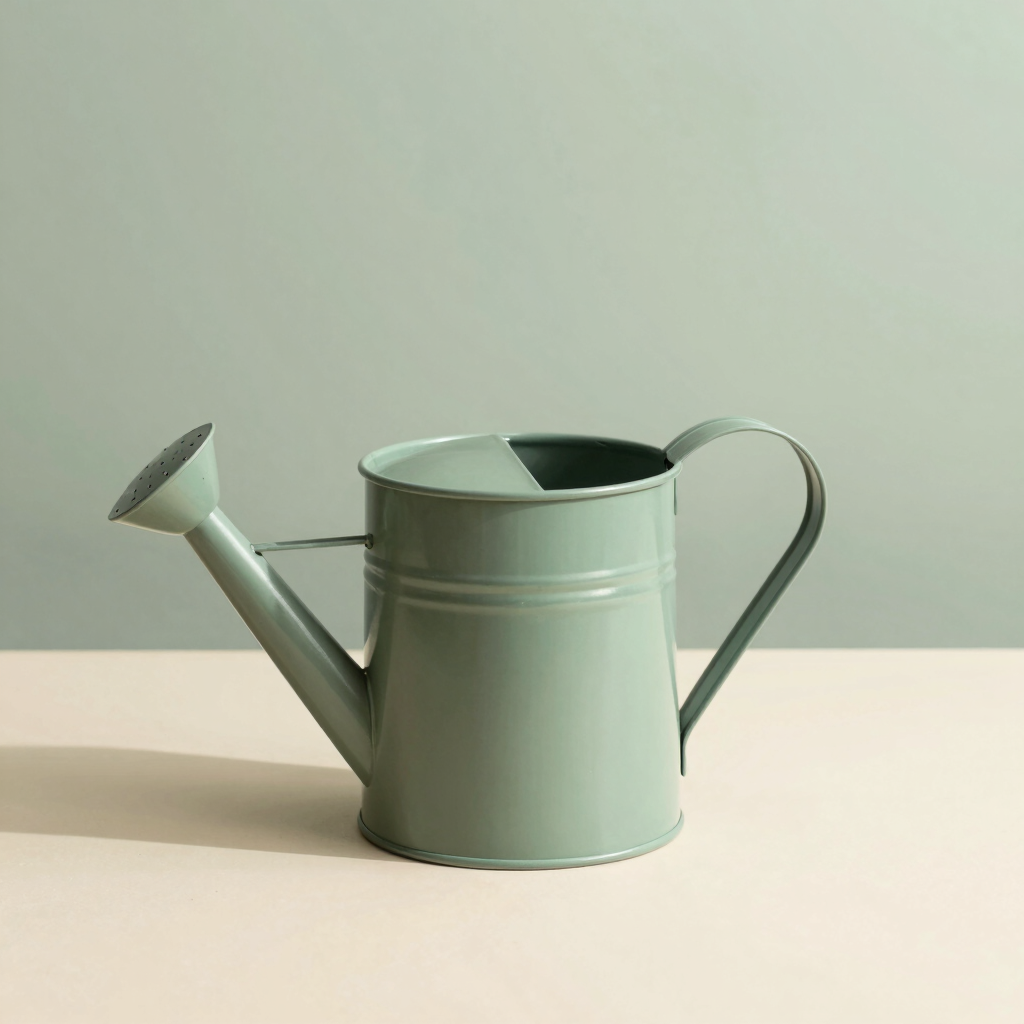 Powder-Coated Steel Watering Can