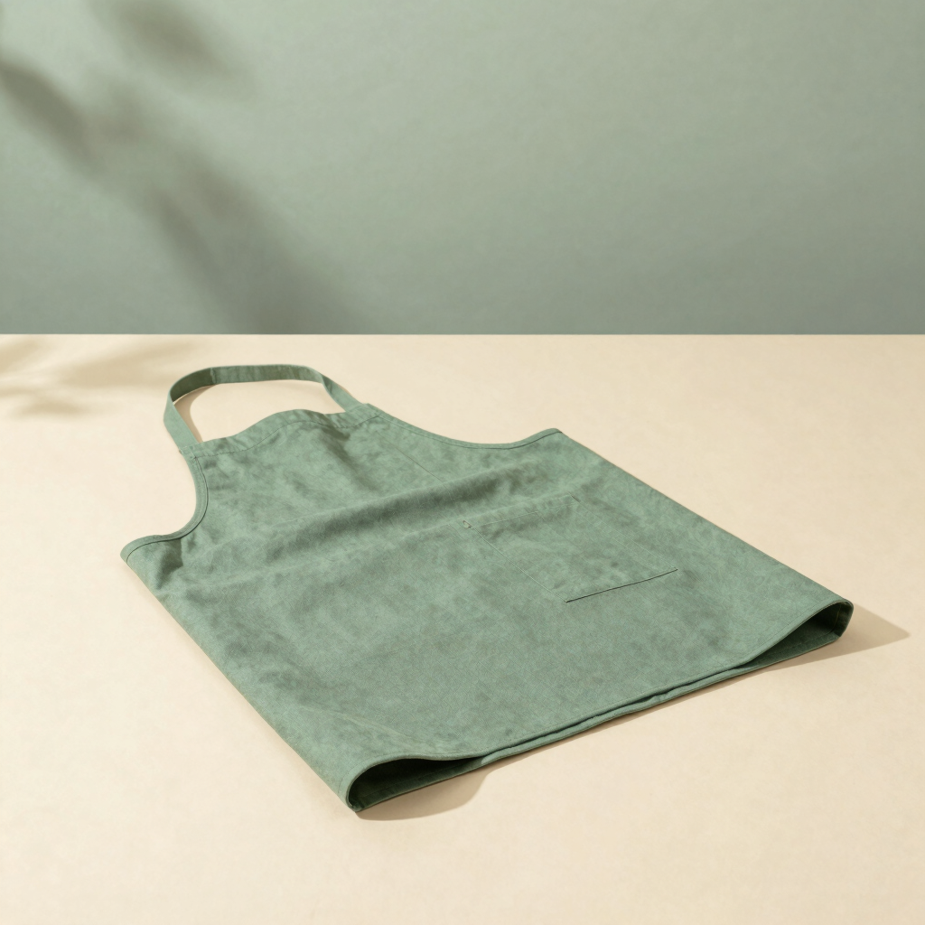 Sage Canvas Garden Apron
