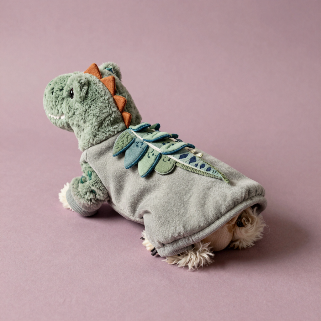 Sudadera con Capucha Dino-Tierno