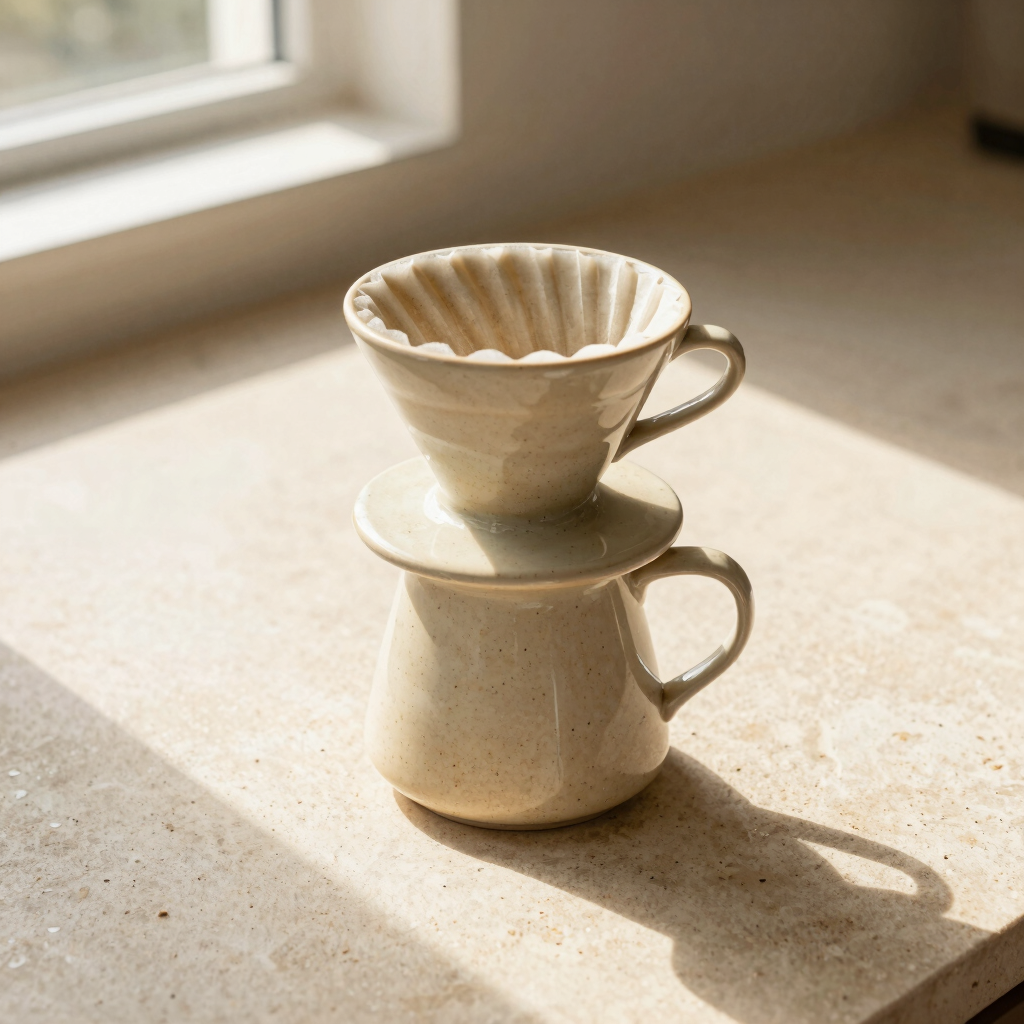 Slow-Paced Ceramic Dripper