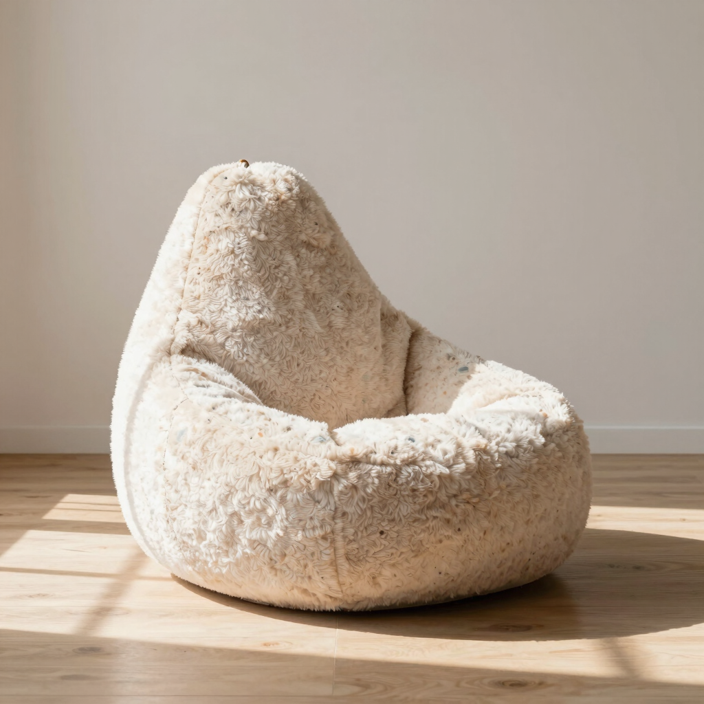 Milo Terrazzo Shag Lounger