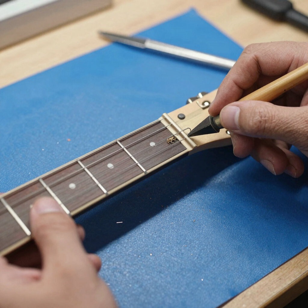 Precision Fret Level & Crown
