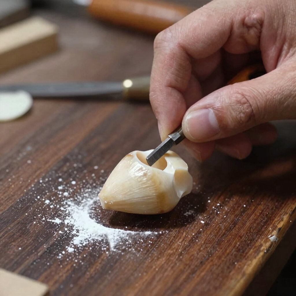 Hand-Carved Bone Nut Upgrade
