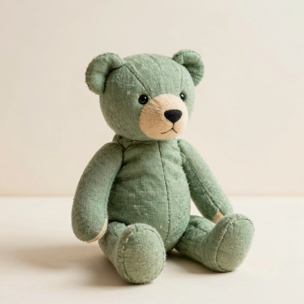 Sage Blossom Bear Plushie