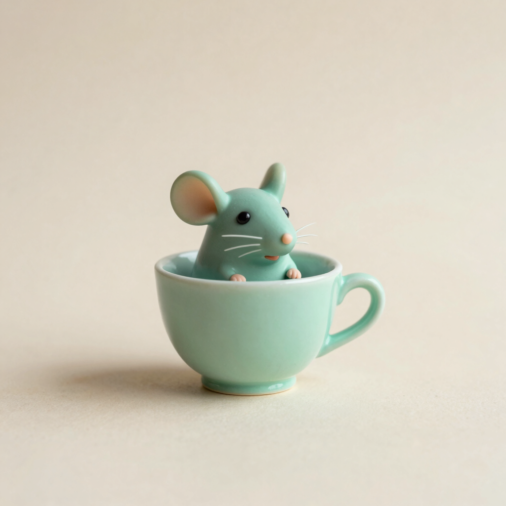 Archive: 2021 Mint Teatime Mouse