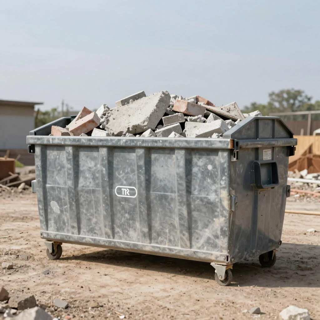 Heavy Concrete & Dirt Dumpster Rental