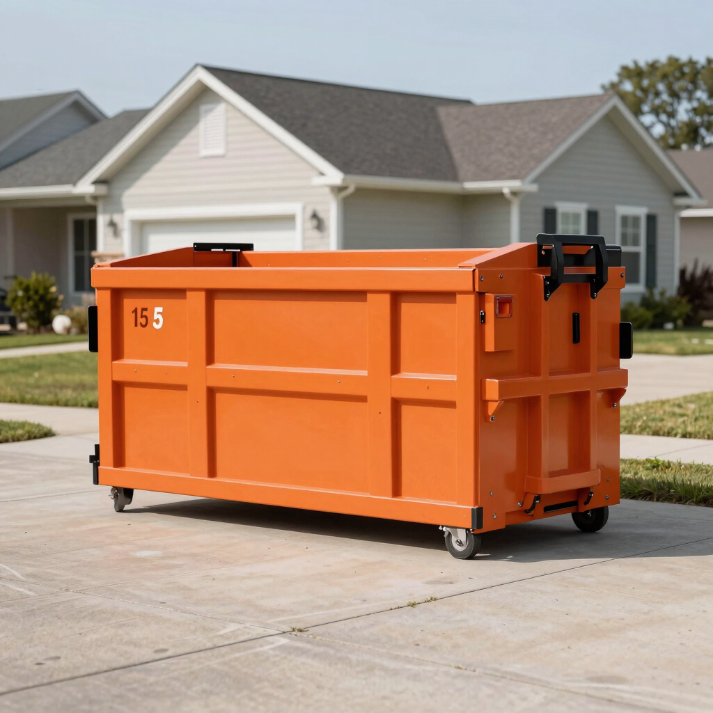 15-Yard Residential Dumpster Rental
