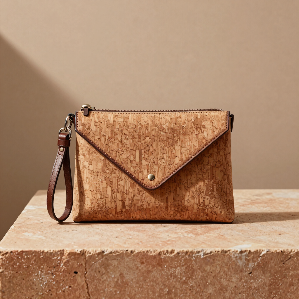 Clay & Bark Envelope Wristlet