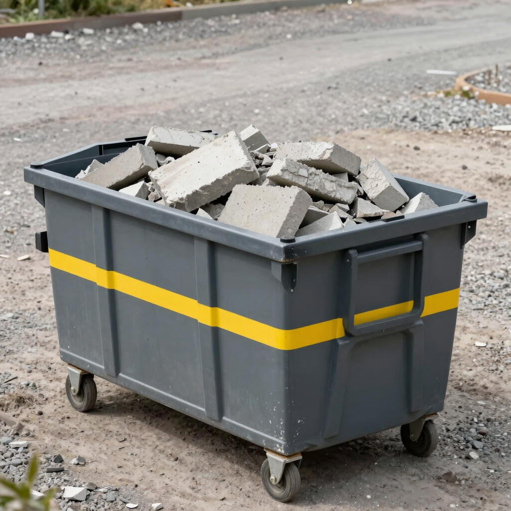Heavy Materials Dumpster Delivery