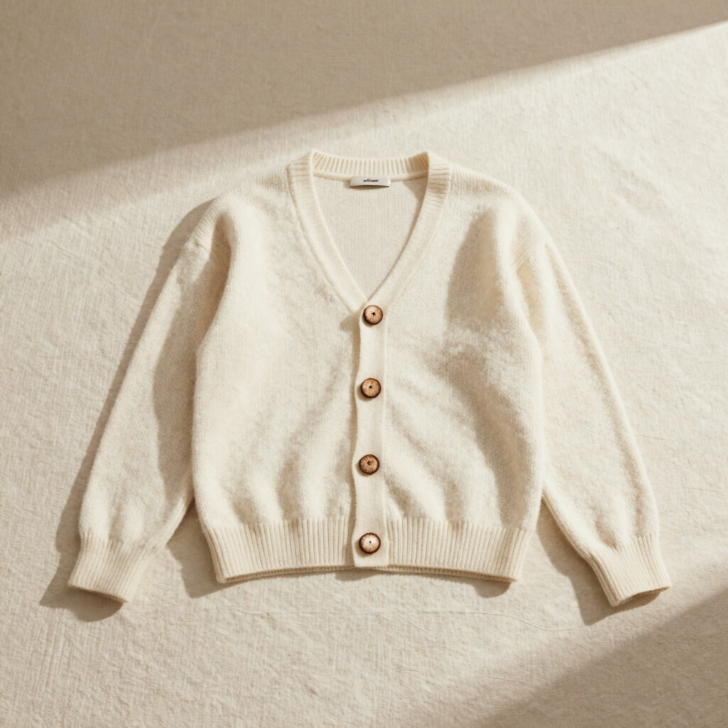 Chunky Knit Cotton Cardigan