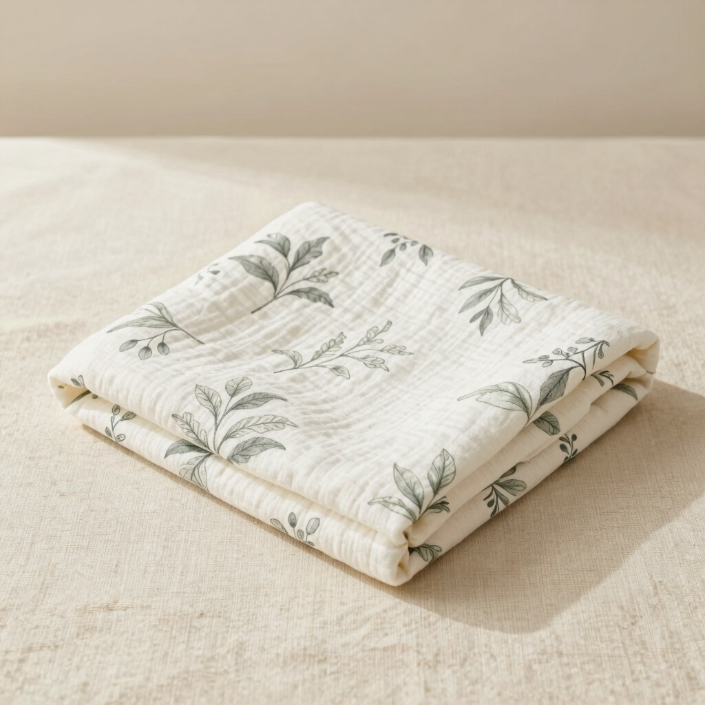 Bamboo Muslin Swaddle Blanket