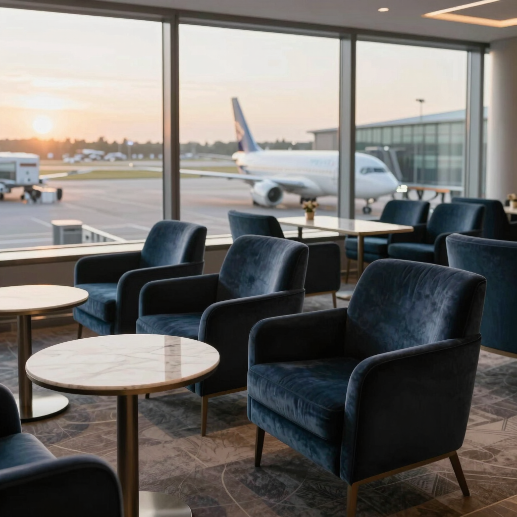 First-Class Lounge & Concierge Setup