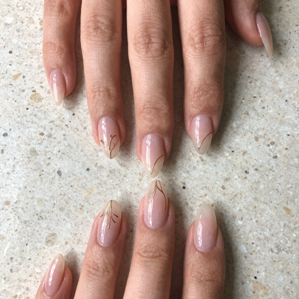 Custom Gel Nail Art