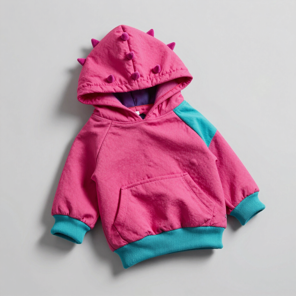 Sudadera con Capucha Monstruito Alegre