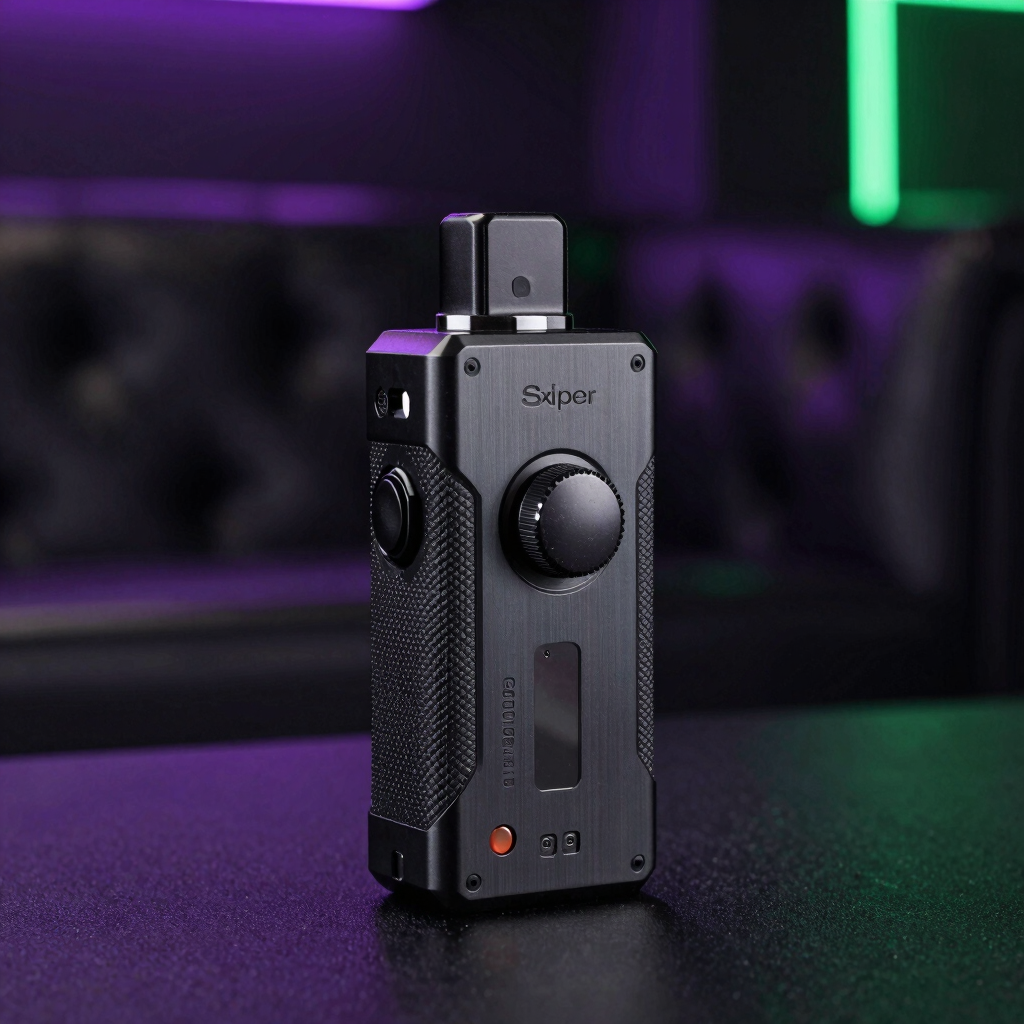Titanium Apex Box Mod - Stealth Black