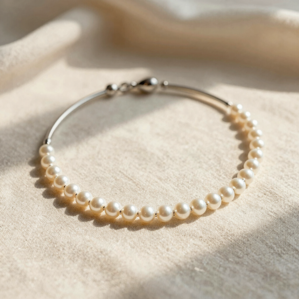 Barely-There Pearl Choker