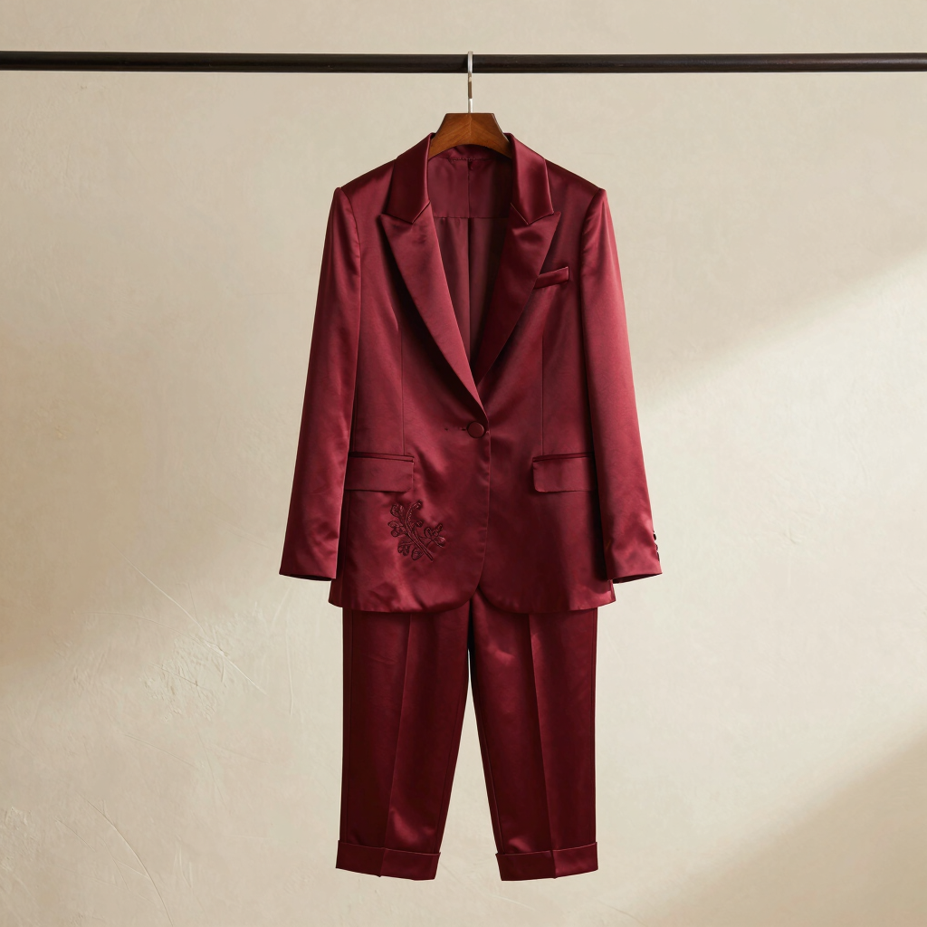 Crimson Heritage Silk 3-Piece