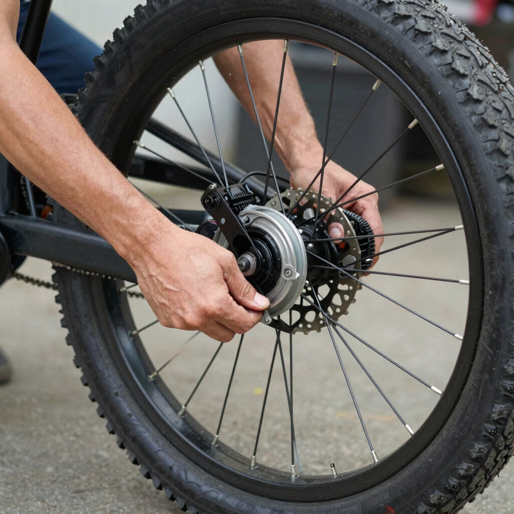 Ekspresowa wymiana dętki / opony w e-bike