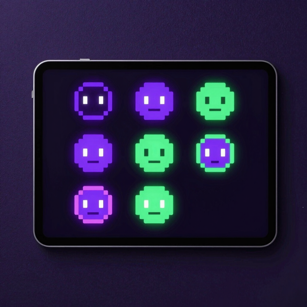 Glitchcore Animated Emote Pack