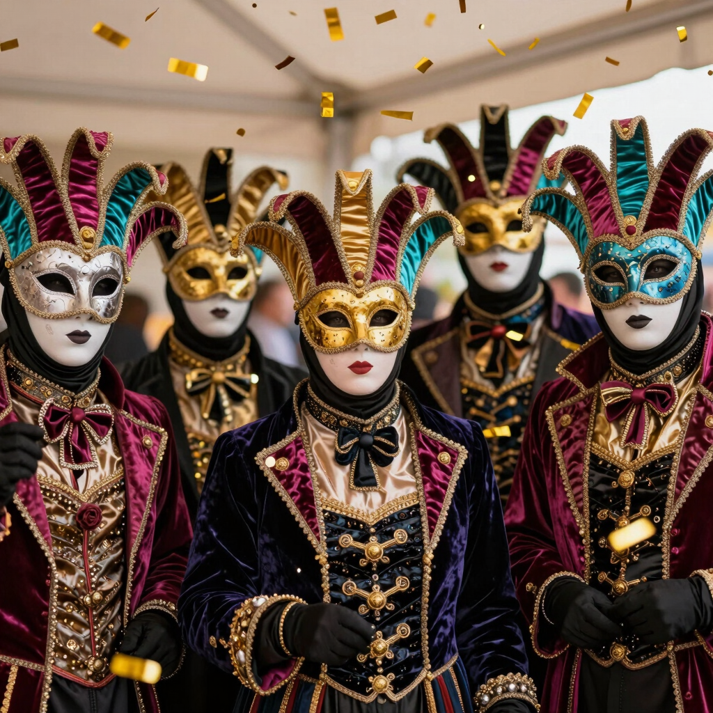 Hora Loca Glamour Circus & Máscaras