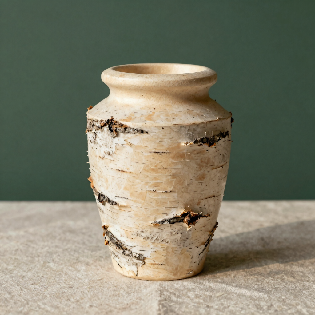 Riverbed Birch Biodegradable Urn