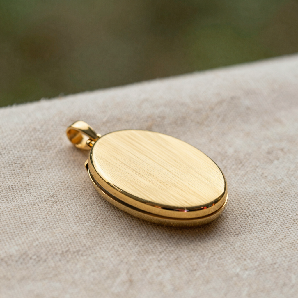 Eternal Tide Brushed Locket
