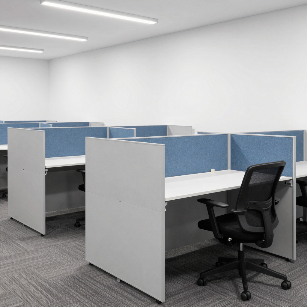Modular Workstation & Cubicle Setup