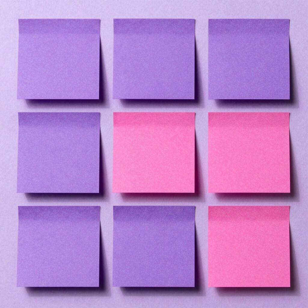 Bloc de Notas Adhesivas Creativas