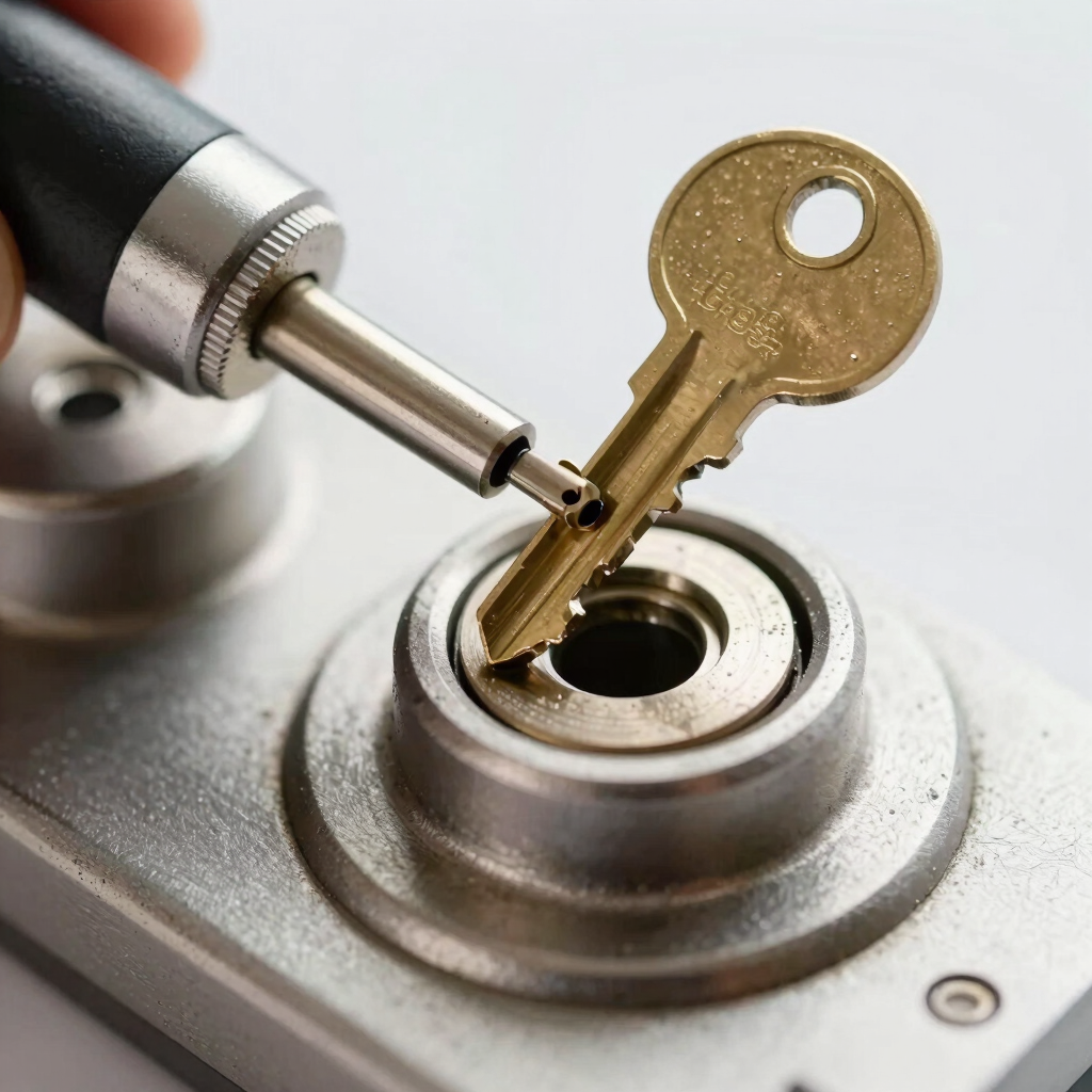 Broken Key Extraction and Lock Repair