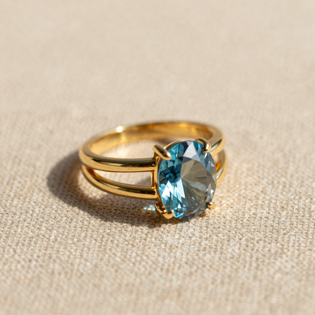 Pacific Glow Birthstone Ring