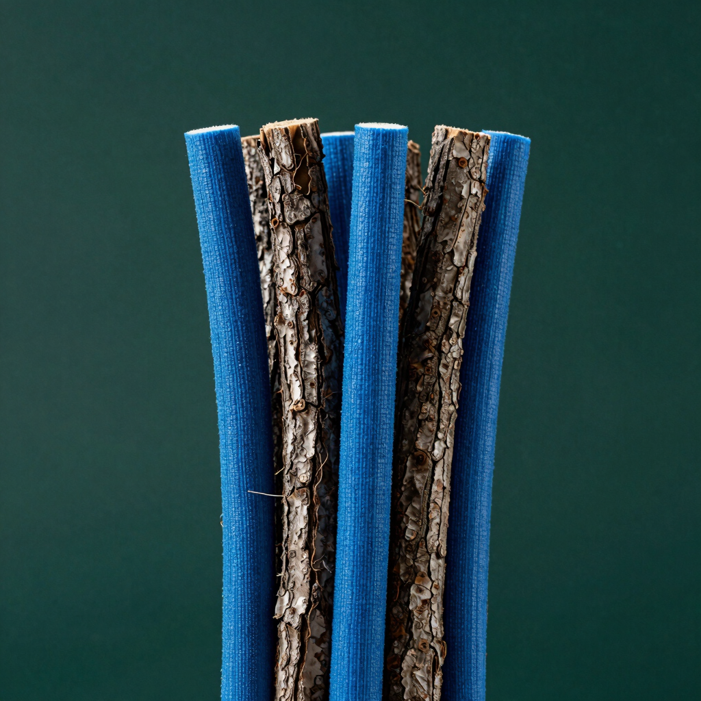 Decorative Bark & Foam Sticks