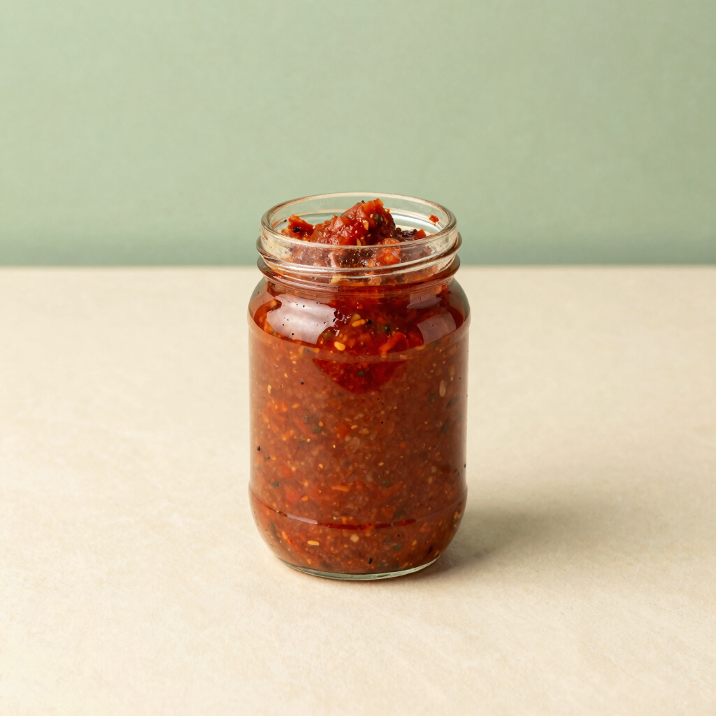 Salsa Roja Casera Tatemada