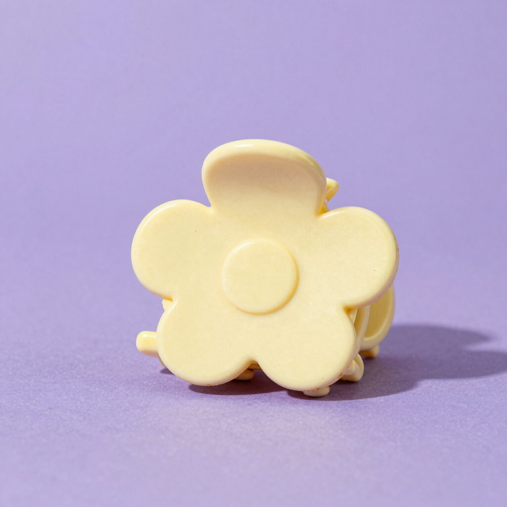 Pinza de Flor Retro para el Cabello
