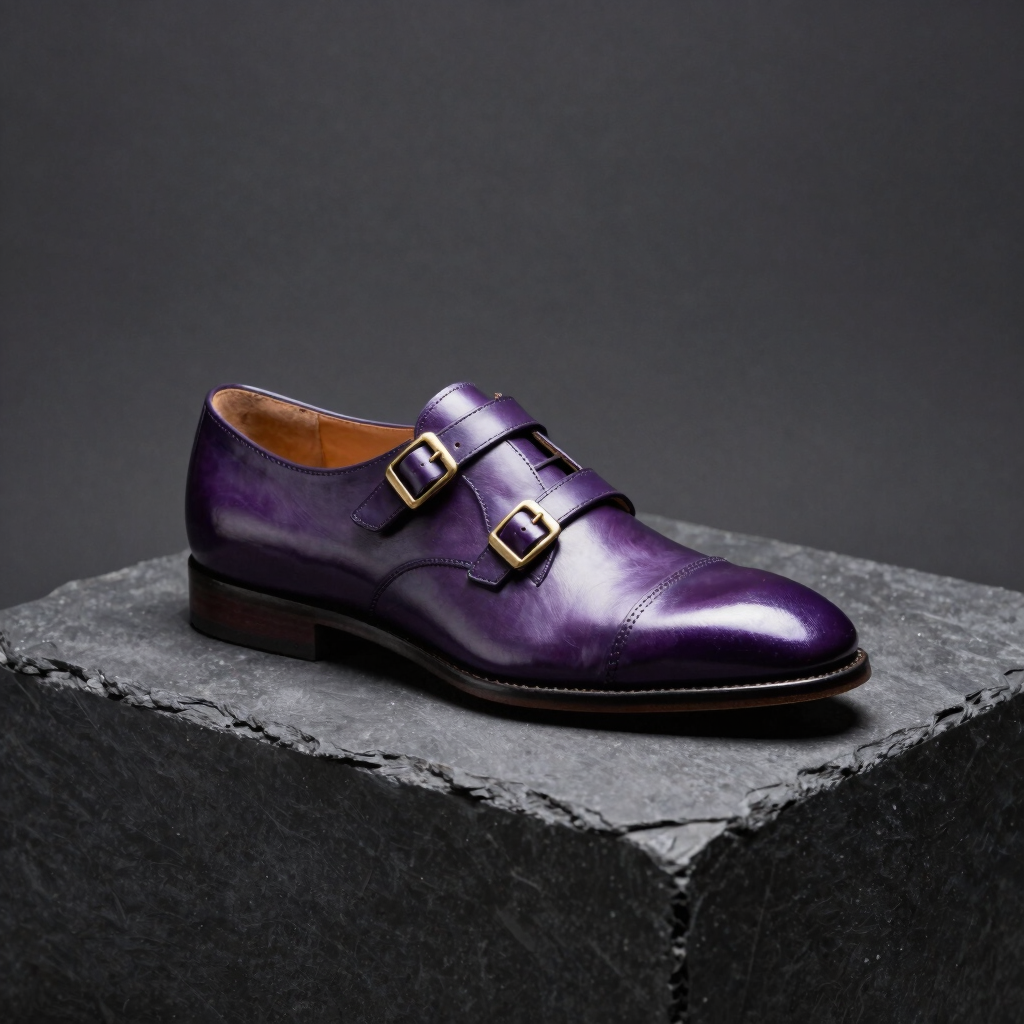 The Violet Prism Monk Strap