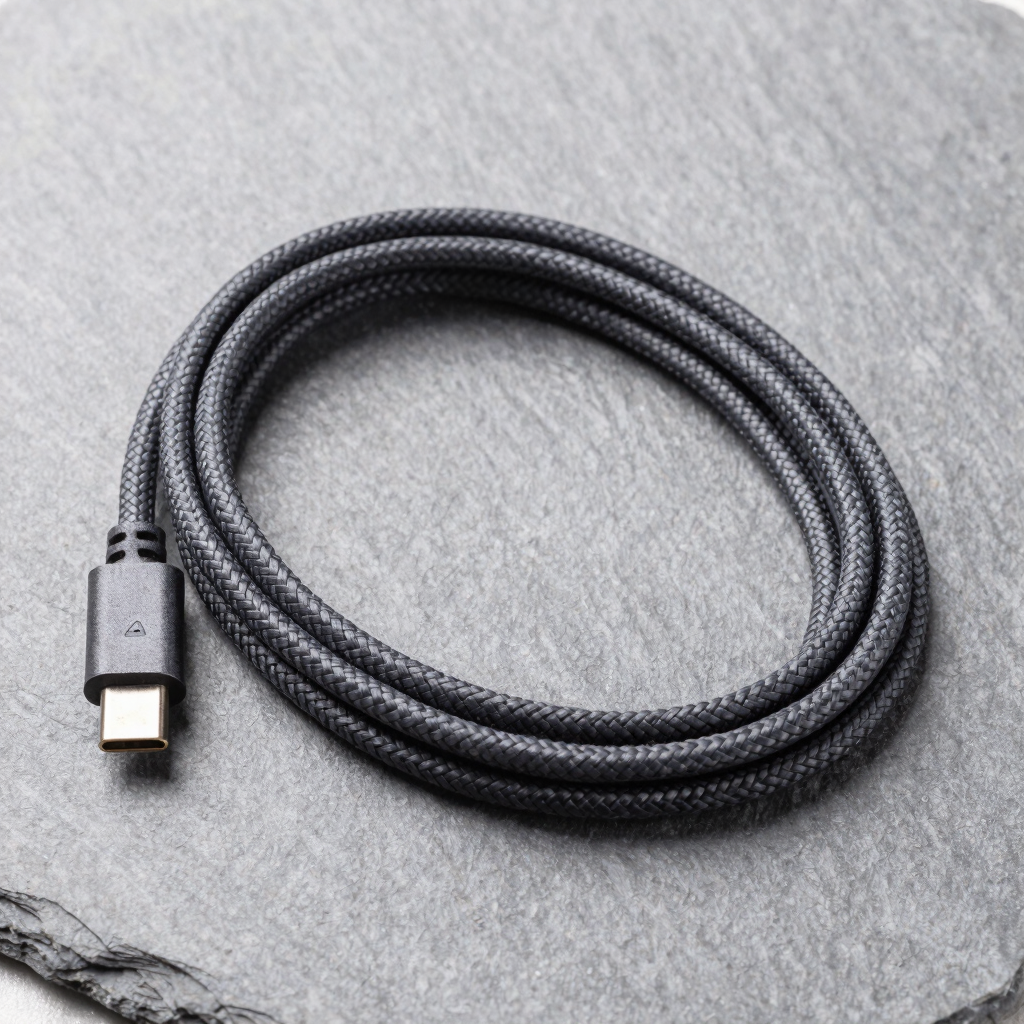 Cabo USB-C Trançado Reforçado