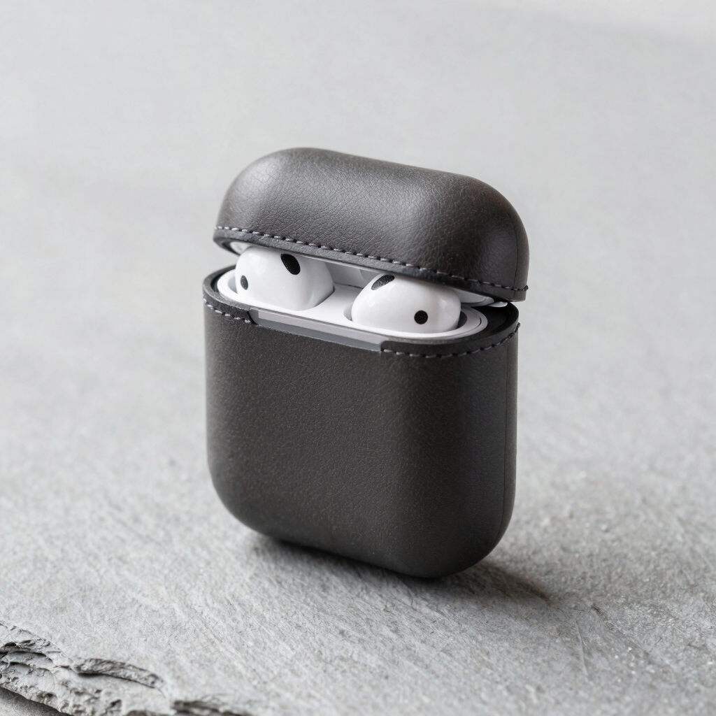 Estojo Protetor de Couro para AirPods Pro