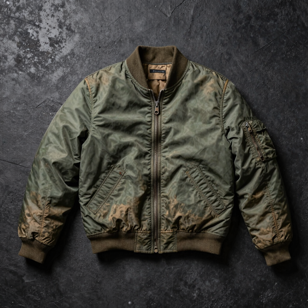 Chamarra Bomber Nylon Archivo