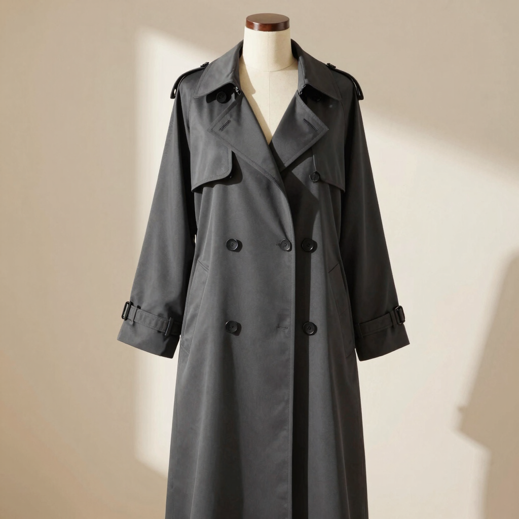 Trench Belted Tailored Abaya
